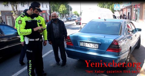 -dayanma-durma qaydalarını pozan sürücülər inzibati məsuliyyətə cəlb olunublar