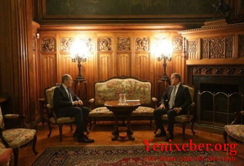 Ceyhun Bayramov Lavrovla görüşüb-