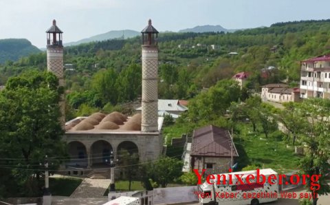 Şuşada bayramı namazı qılınır-