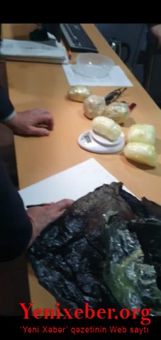 Neftçalada üzərində narkotik vasitə olan şəxs saxlanılıb-