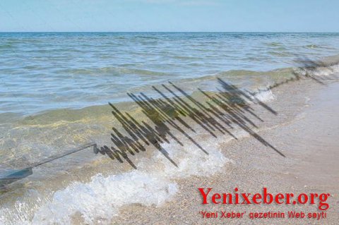 Xəzərdə zəlzələ olub