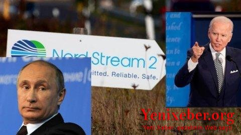 Bayden “Şimal axını-2” layihəsinə sanksiyaları dayandıdı -