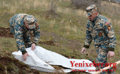 Xocavənddə erməni hərbçilərinin meyiti aşkarlanıb