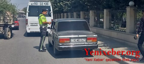 Kürdəmirdə dayanma-durma qaydalarını pozan sürücülər  -