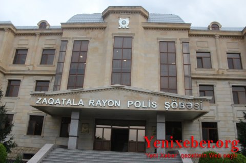 Zaqatalada polis “patı”əməliyyatı keçirib, keçmiş məhkum saxlanılıb-