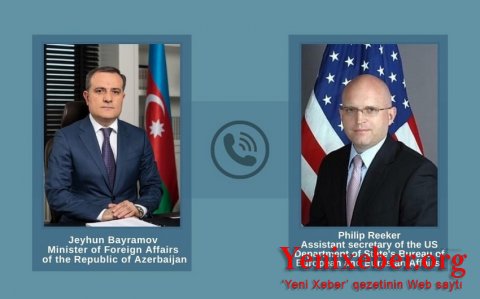 Ceyhun Bayramov ABŞ rəsmisi ilə sərhəddəki gərginliyi müzakirə edib