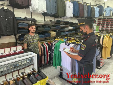 Polis Ağdaşda karantin rejimi ilə əlaqədar gücləndirilmiş nəzarət-profilaktik tədbirlər həyata keçirir
