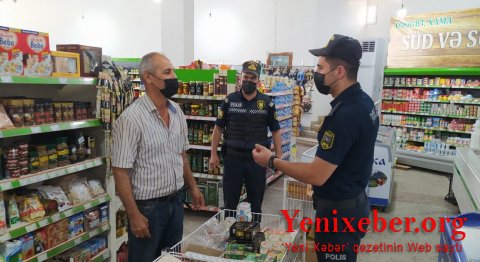 Saatlı RPŞ. Ticarət mərkəzlərində və qapalı məkanlarda nəzarət tədbirləri davam etdirilir