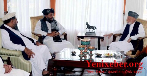 Həmid Kərzai Taliban valisi ilə görüşüb-