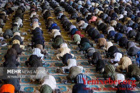 Bu şəhərdə 20 aydan sonra cümə namazı qılınıb-