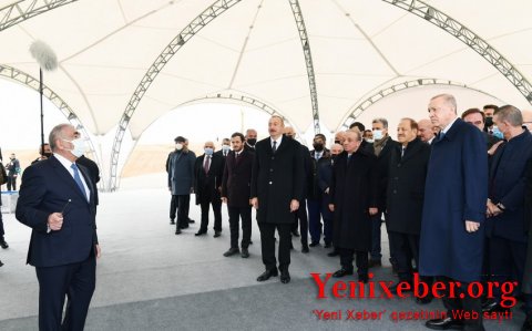 Ərdoğan Zəngəzur dəhlizindən danışıb: