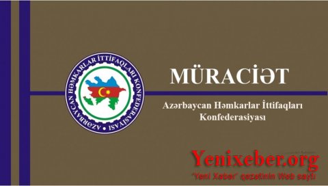 AHİK-in İcraiyyə Komitəsi beynəlxalq həmkarlar ittifaqı təşkilatlarına müraciət edib-
