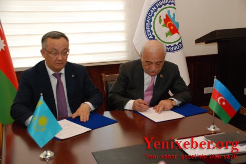 Azərbaycan və Qazaxıstan həmkarlar ittifaqları arasında  -