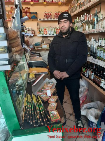 Şabranda pirotexniki vasitələrin satışını təşkil edən şəxs saxlanılıb-
