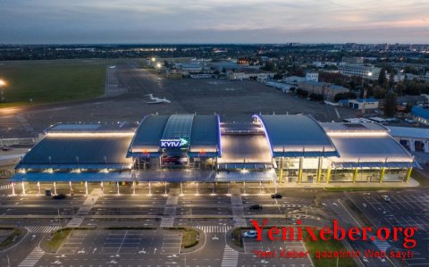 Kiyev aeroportunda təxliyə aparılıb-
