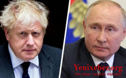 Putin və Conson arasında telefon danışığı olub