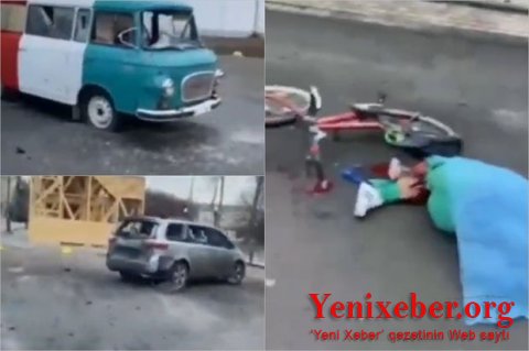 Rusiya tankları Krımdan Ukraynaya daxil oldu:  Hücumun ilk qurbanlarının görüntüləri