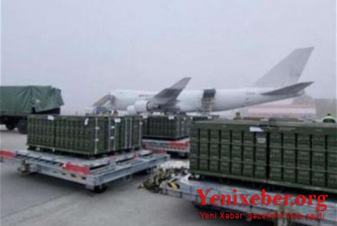 Ukraynaya 19 ölkədən silah gətirilir-