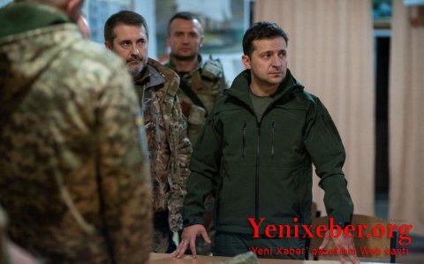 Zelenski rus hərbçilərə xəbərdarlıq edib-