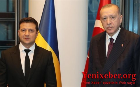 Ərdoğan Zelenski ilə son vəziyyəti müzakirə edib