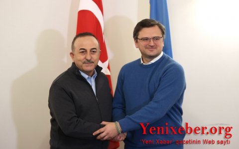 Türkiyə və Ukrayna XİN başçılarının görüşü olub