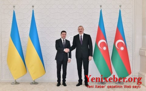 Zelenski İlham Əliyevə zəng edib-