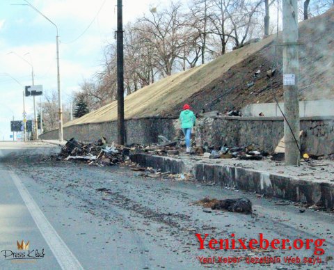 Kiyev bu gün: dəhşətin şəkli –