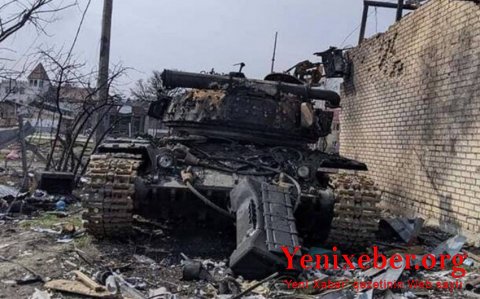 Ukrayna ordusu Buça şəhərini-