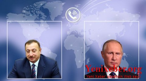 İlham Əliyevlə Vladimir Putin arasında telefon danışığı olub