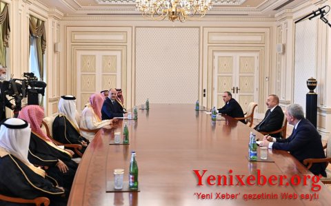 İlham Əliyev Səudiyyə Ərəbistanının Baş prokurorunu qəbul edib  -