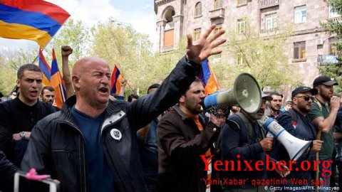 İrəvanda yenidən aksiyalar başlayıb