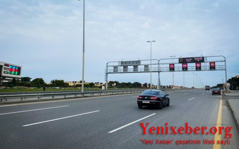 Bakı yollarındakı son vəziyyət açıqlanıb