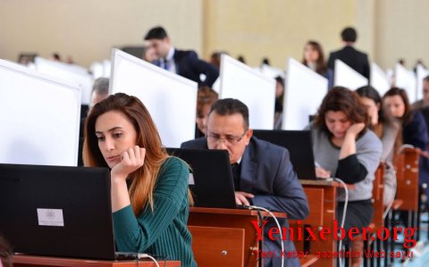 Dövlət qulluğuna qəbul imtahanlarının nəticələri elan olunub