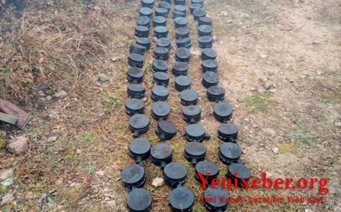 Son on gündə Laçın və Kəlbəcərdə 72 mina aşkarlanıb