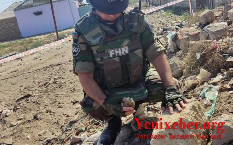 Bakıda qumbara tapılıb