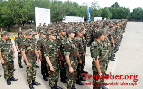 Azərbaycanda hərbi xidmətə növbəti çağırış başlayıb