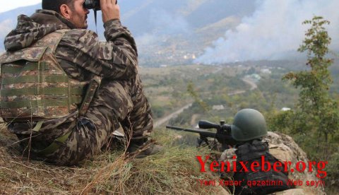 Ermənilər Şuşaya da atəş açır -