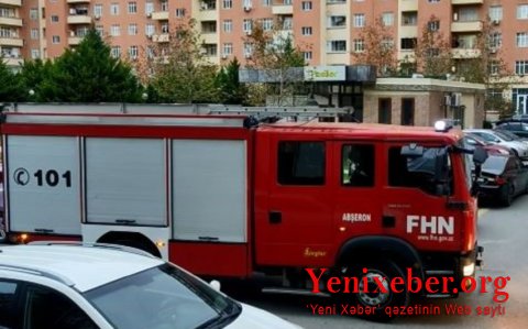 Abşeronda yaşayış binasında partlayış olub, xəsarət alan var