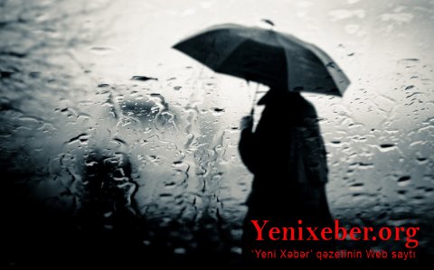Qeyri-sabit, yağıntılı hava şəraiti həftə sonunadək davam edəcək