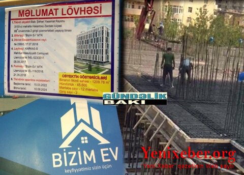"`Bizim Ev` MTK bizim evlərə GÖZ DİKİB" -