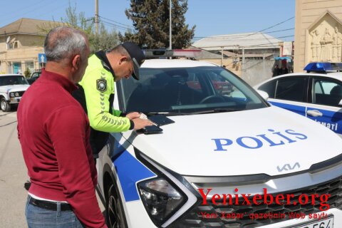 Salyanda Yol Polisi nəzarət-profilaktiki tədbirləri davam etdirir -