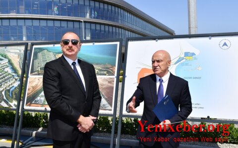 Prezident açılış mərasiminə qatıldı -