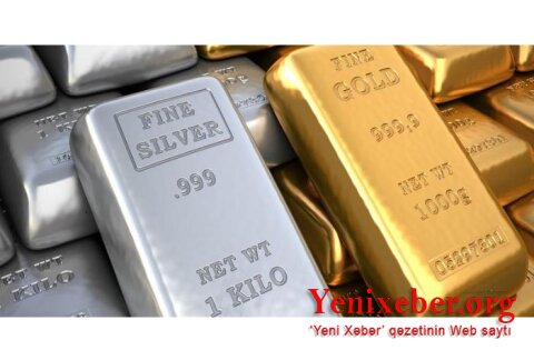 Qızıl və gümüşün qiyməti ucuzlaşıb