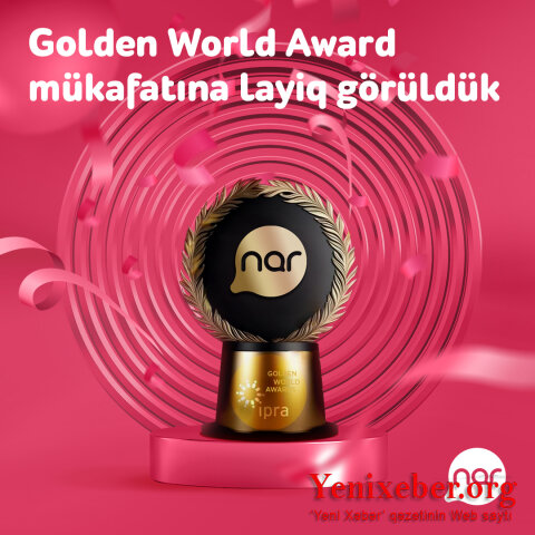 “Nar” beynəlxalq mükafata layiq görüldü -