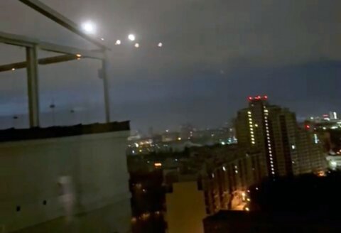 Kiyevə hava hücumu edildi -