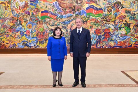 Sahibə Qafarova Hulusi Akarla nələri müzakirə etdi... -