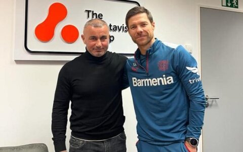 Xabi Alonso ilə görüşdən danışdı