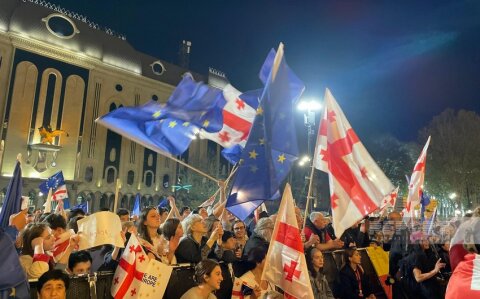 Tbilisidə etirazlar: