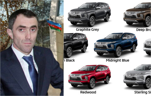 Ramin Abdullayev özünə “Mitsubishi Pajero Sport” alır –