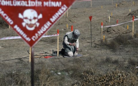 Bu gün Beynəlxalq Mina Xəbərdarlığı və Minatəmizləmə Fəaliyyətinə Yardım Günüdür